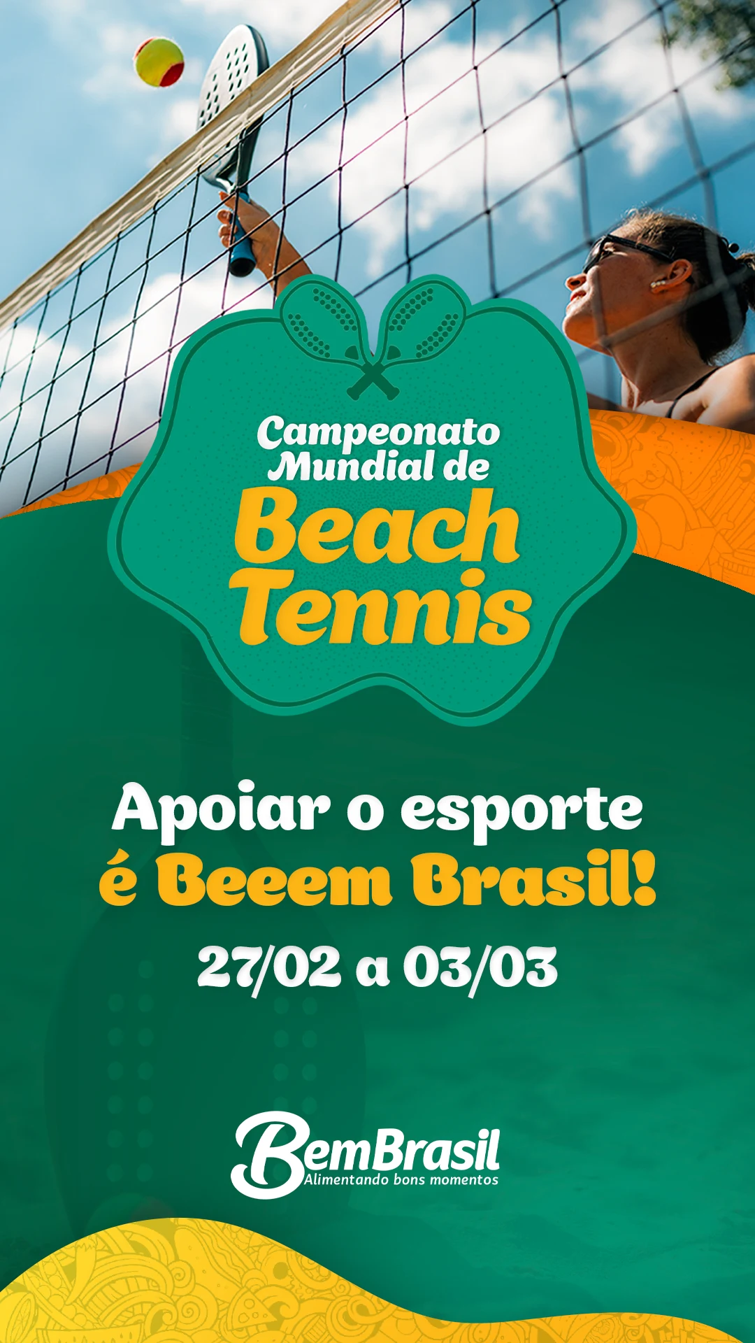 Bem Brasil — Mundial de Beach Tennis, peça 2