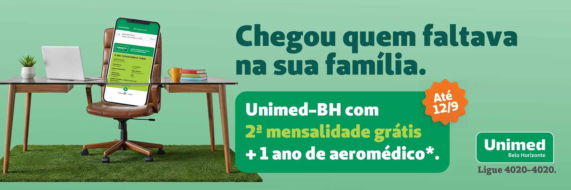 Unimed-BH — Campanha de Vendas, peça 1